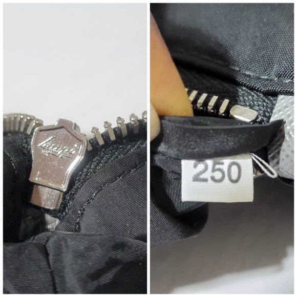 Authentic PRADA MILANO NYLON CLUTCH/WRISTLET BLUE/BLACK/GREY - Picture 4 of 11